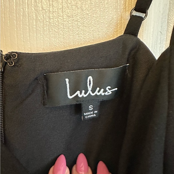 Lulus | Cocktail Queen Black Sleeveless Bodycon Dress (size S) - Picture 6 of 7